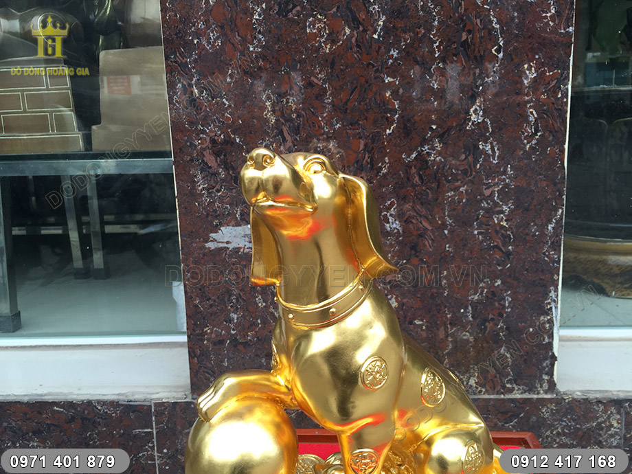 tượng khuyển đồng phong thủy